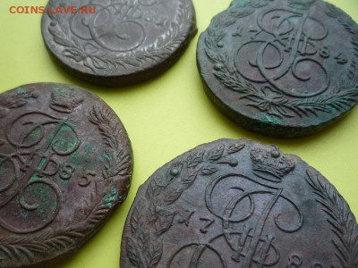 5 копеек 1781,84,85,88гг.ем.,до 27.01 - 03