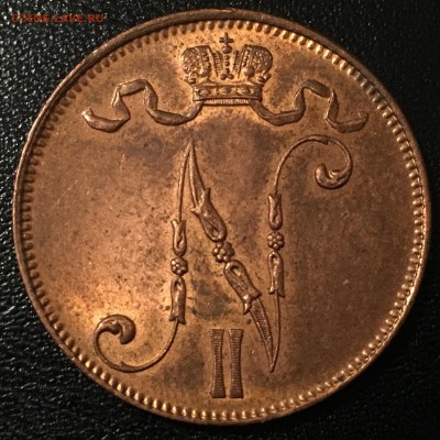 5 пенни 1911. Красная - image