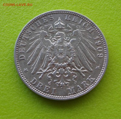 Германия 3марки Саксония 1909 до29.01.17 - 54