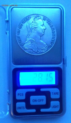 Талер 1780г  (Австрия) РЕСТРАЙК (серебро) , до 28.01 - IMG_3169.JPG