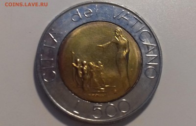 Ватикан, 500 лир (1991 г.) - 20160611_075838