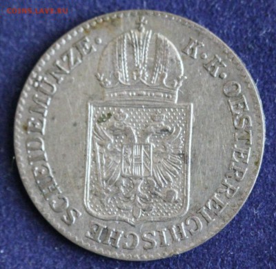 С 1 руб. АВСТРИЙСКАЯ ИМПЕРИЯ 6 крейцеров 1849г. до 29.1 в 22 - IMG_4229.JPG