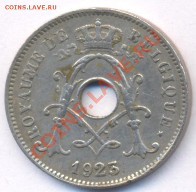 Бельгия 10 центов.1923 г. До  21.01.11 г. 20-00 МСК. - Бельгия.23