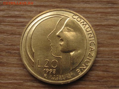 Сан Марино 20 лир 1998 до 25.01.17 в 22.00 М - IMG_3047.JPG