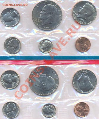 США минт-сет.1976 г. До 25.01.11 г. 20-00 МСК. - Сша Минт-сет