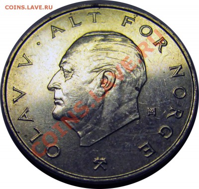 N67 Норвегия 1 крона 1991 до 25.01 в 22°° - N67 Norge 1kr 1991_2