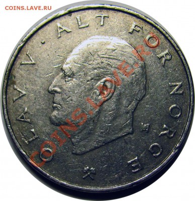 N68 Норвегия 1 крона 1979 до 25.01 в 22°° - N68 Norge 1kr 1979_2