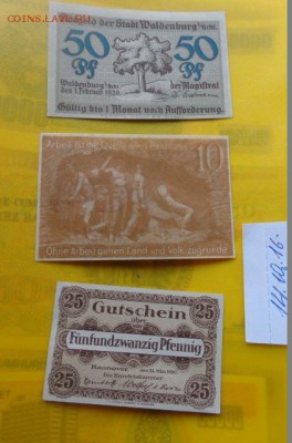 Германия нотгельды 10-25-50 пфенигов UNC до 30.1 в 21-15 мск - DSC05519.JPG