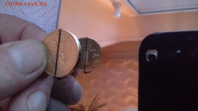 10 рублей 2015 г - поворот , 2011 г - раскол . - 20170124_172644