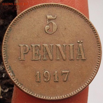5 пенни 1917 - вензель N II - до 26.01.17 в 22:00 - 5_1917_1