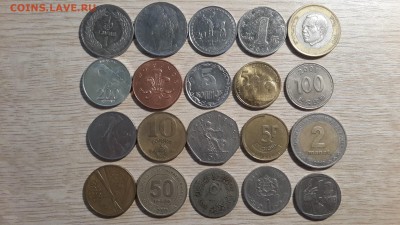 Иностранные монеты из оборота на аналогичное... - 20170124_215506