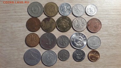 Иностранные монеты из оборота на аналогичное... - 20170124_215901