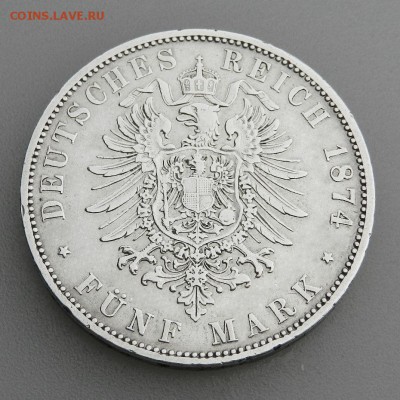Пруссия 5 марок 1874 - ek3.JPG