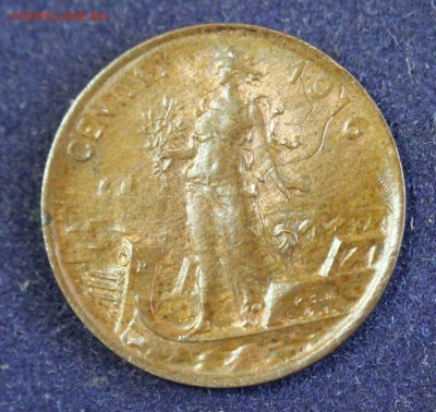 С 1 руб. ИТАЛИЯ 1с  1916г. ВИКТОР ЭММАНУЭЛЬ-III до 31.01 - IMG_4323.JPG