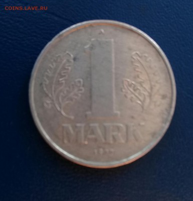 1 марка 1977,ГДР,до 26.01. - 20170125_151947
