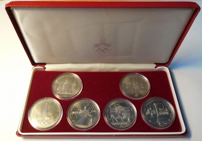 Набор Олимпиада 1980 BUNC в футляре до 30.01.17  22:00 - 1980 (2).JPG