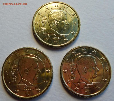 Бельгия 50 центов 2014 3шт. UNC до 30.01.17 22:00 - DSCN0343.JPG
