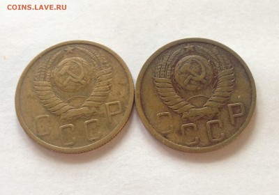 5 копеек 1949г.-2шт. до 01.02.17г. - 549-49-1