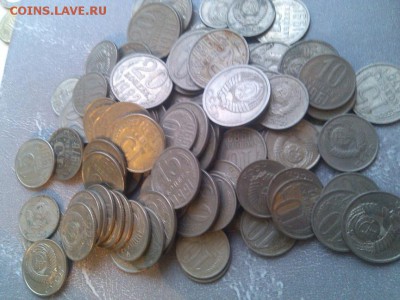 Кучка поздних монет СССР 110шт (10,15,20к) С 1 р - tSYmqkEeDXw