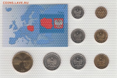 Набор Польша. 8 монет. Запайка. До 1.02 22-00 - ПОЛЬША - 01Б