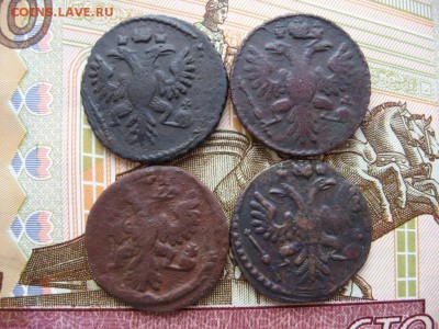 Полушки 1730 - 1750гг 16шт. Определение и оценка. - 3а.JPG