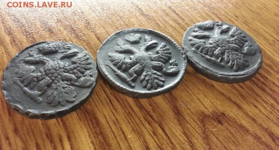 Деньга 1737г. - 1740г. (3шт.) до 02.02.2017г. 22:30ч, Мск - 20170127_212654