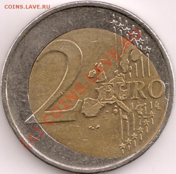 2 евро 2002 года Германия, брак? - 111