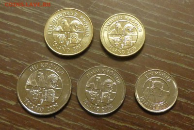 ИСЛАНДИЯ - МОРСКИЕ ОБИТАТЕЛИ набор 5 шт. до 3.02, 22.00 - Исландия набор 5 шт Морские животные_2