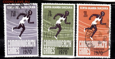 Колонии 1970 Кения Уганда Танзания 3м спорт - 528