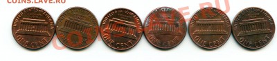N72 Подборка 1¢ США 6 шт. до 27.01 в 22°° - N72 1c USA 6 pcs_2