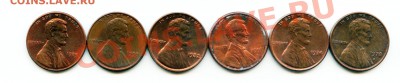 N72 Подборка 1¢ США 6 шт. до 27.01 в 22°° - N72 1c USA 6 pcs_1