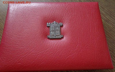 АНГЛИЯ - набор 1998 г. кожаная книжечка до 3.02, 22.00 - Англия набор 1998 красная коробка_1