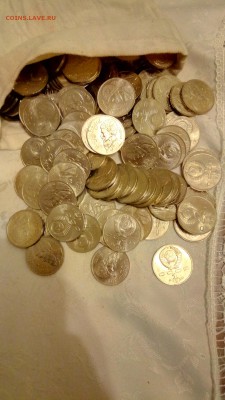 1 рубль Махтумкули 10шт.  Мешок ФИКС - P70128-223032