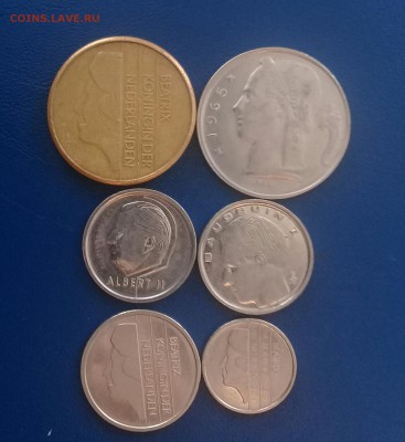 6 монет Бельгия,до 30.01. - 20170126_143721