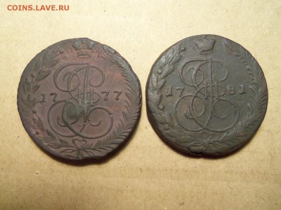 5 коп. 1777 г. ем, 1781 г. ем. До 30.01.2017 г. 22 00 мск. - 101_5845.JPG