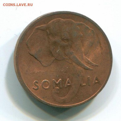 ИТАЛЬЯНСКОЕ СОМАЛИ 1 ЧЕН И 5 ЧЕН 1950 UNC - somalia 5 cent-1