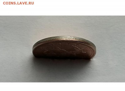 1 коп 2007М другой металл, брак плакировки - 9