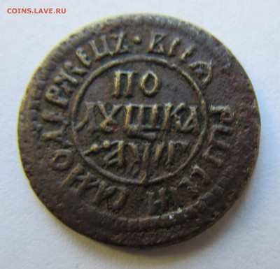 полушка 1703 и денга 1710 - IMG_2915.JPG