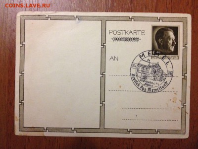 Открытки- 4шт и карточки-2шт(Герм.,Гитлер1920-1940 гг.)04.02 - IMG-20170102-WA0035