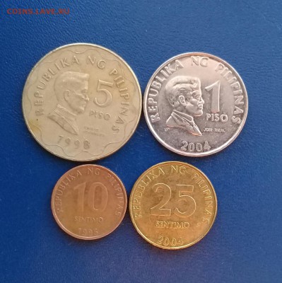 4 монеты Филиппины,до 2.02. - 20170130_181559
