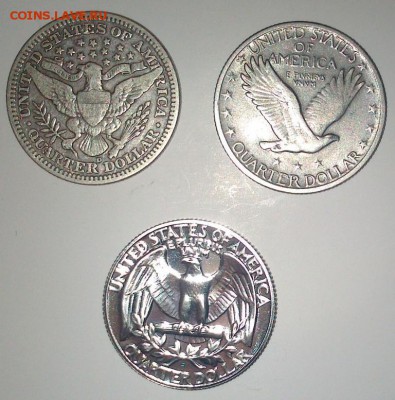 США 25 центов: 1914, 1924, 1964 До 01.02.2017 22-00 МСК - DSC_0078