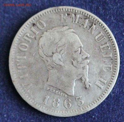 С 1 руб. ИТАЛИЯ 50с 1863г. ВИКТОР ЭММАНУЭЛЬ-II до 6.02 - IMG_4232.JPG