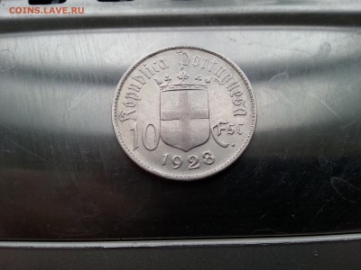 Португалия 10 эскудо 1928 Битва при Оурике до 22 03.02.17 - 20170131_154006