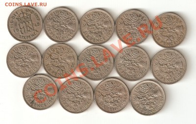 Лот 6 пенсов Англии 1948,54-59,61-67 до 24.01.11 21.00 мск - image0-1