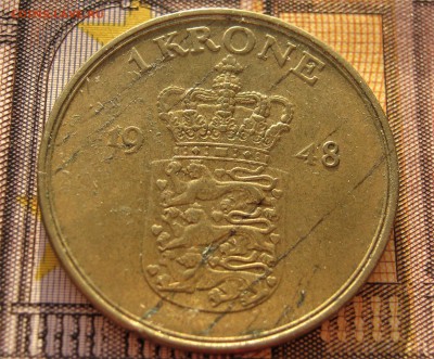 ДАНИЯ 1 крона 1948. 07.02.2017 - 044.JPG