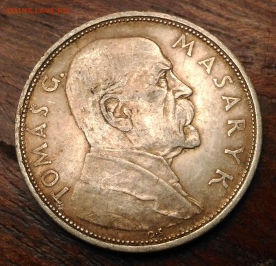 Чехословакия 10 крон. 1928 год. "Tomas G. Masaryk - 41