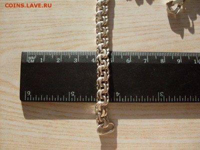 цепочка серебро 925 "бисмарк" . НОВАЯ!!! до ухода в архив. - SDC12745.JPG