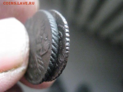 Полушки в альбом, 2 шт. 1735, 1767 ЕМ. До 6.02.2017г. - 023.JPG