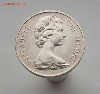 Крона Шайба !! Остров Мэн 1 крона 1970 Кошка - 100_7025