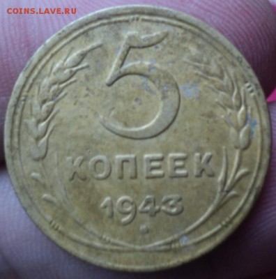 5 копеек 1943 года  окончание 07.02.17   23-00 мск - DSC02870.JPG